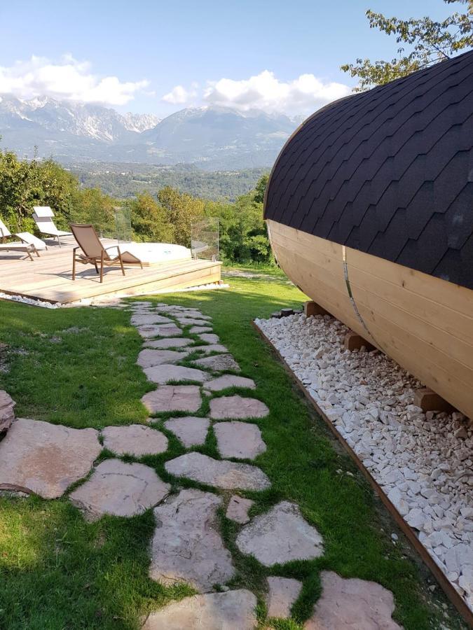 AGRITURISMO La Giasena Ponte nellʼAlpi Exterior foto